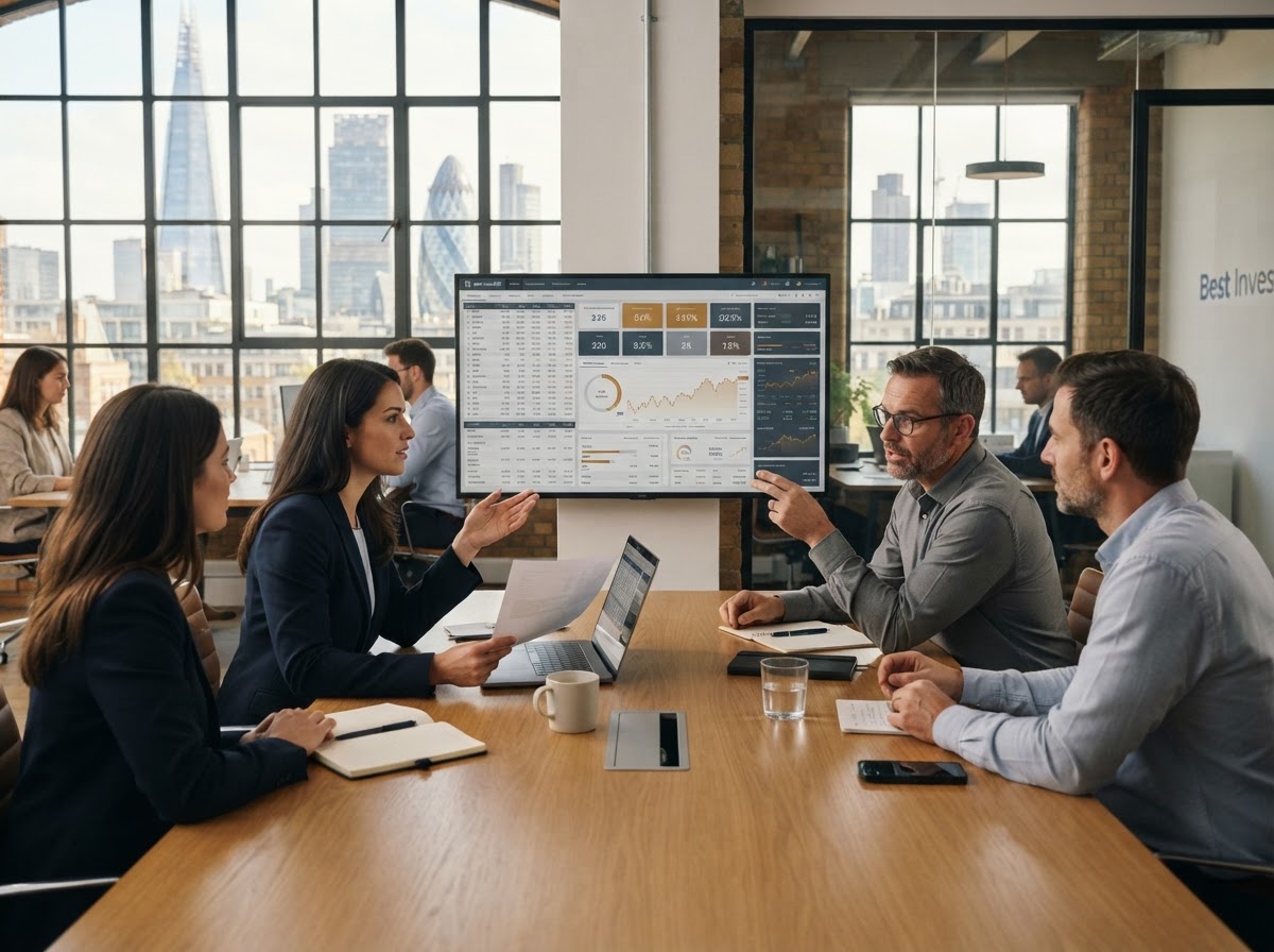 Baltic Fundshore analysts working on portfolio reporting tools